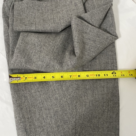 Banana Republic Wool blend Warm Lined Straight Leg trouser Soft Gray - Picture 11 of 14